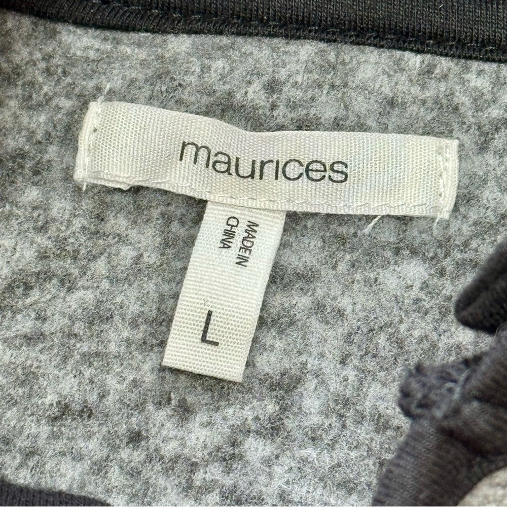 Women’s “Maurices” Quarter-button Fleece Top | #W44 - Picture 8 of 11